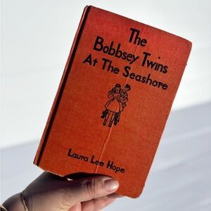 Vintage 1930s Bobbsey Twins at the Seashore Red Hardcover